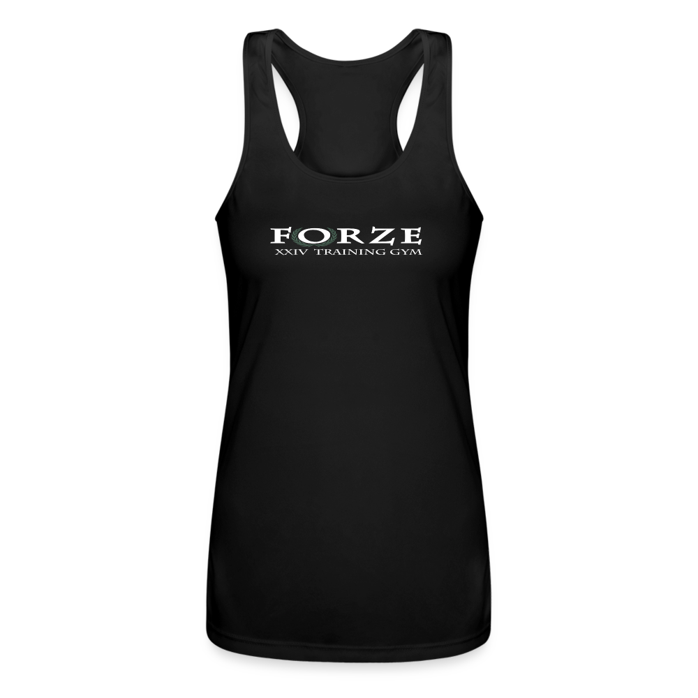 Women’s Performance Racerback Tank Top - black