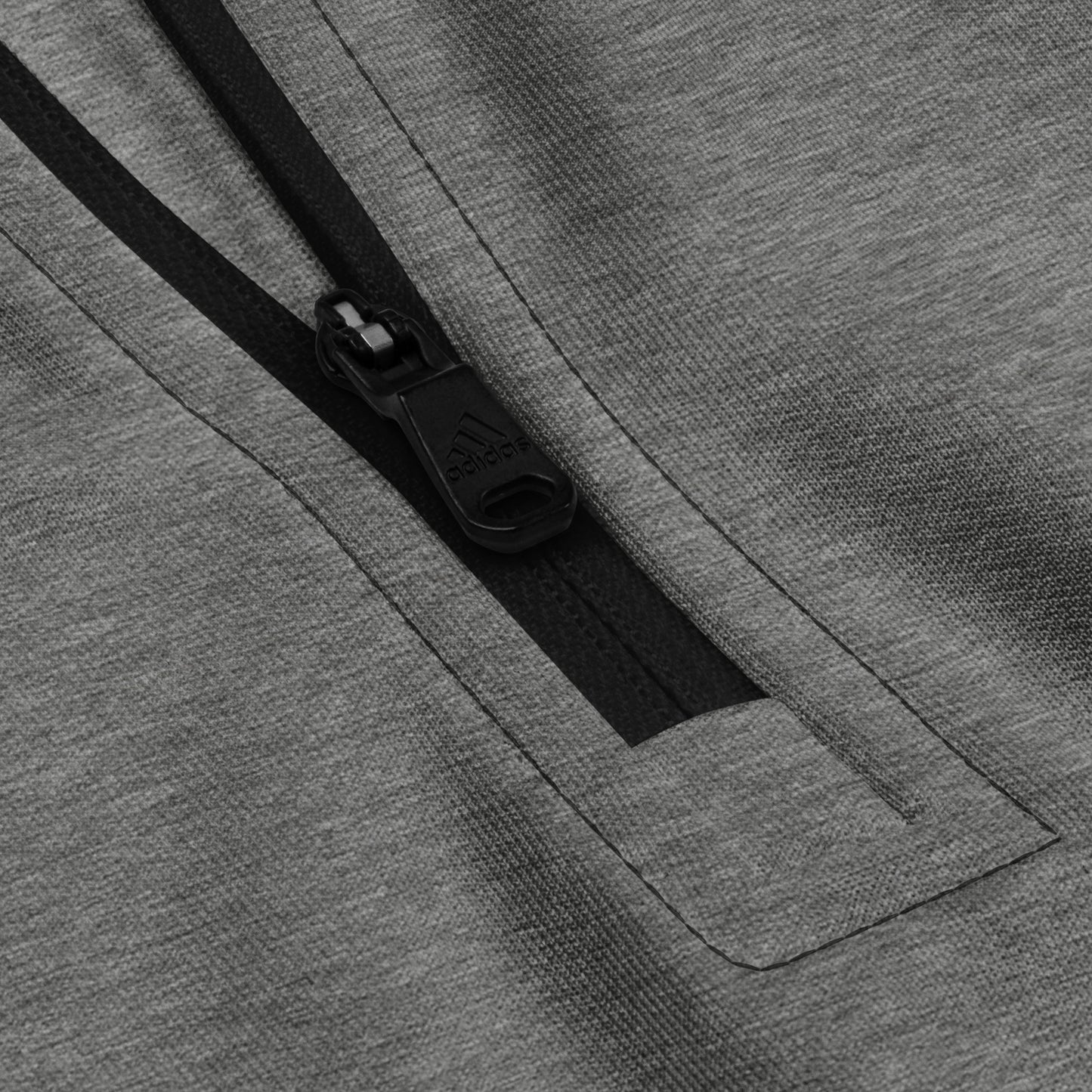 Gray Adidas Quarter Zip