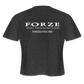 Women's Cropped T-Shirt - deep heather
