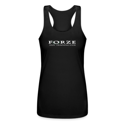 Women’s Performance Racerback Tank Top - black